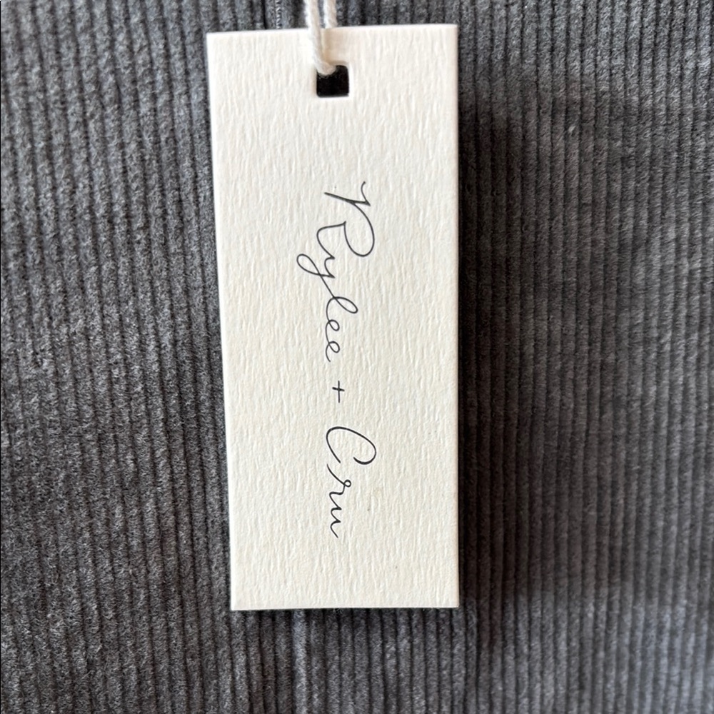 Rylee + Cru Gray Midi Dress - Picture 2 of 6